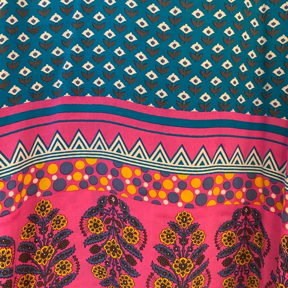Tolani Print Silk Tunic - Picture 5 of 5